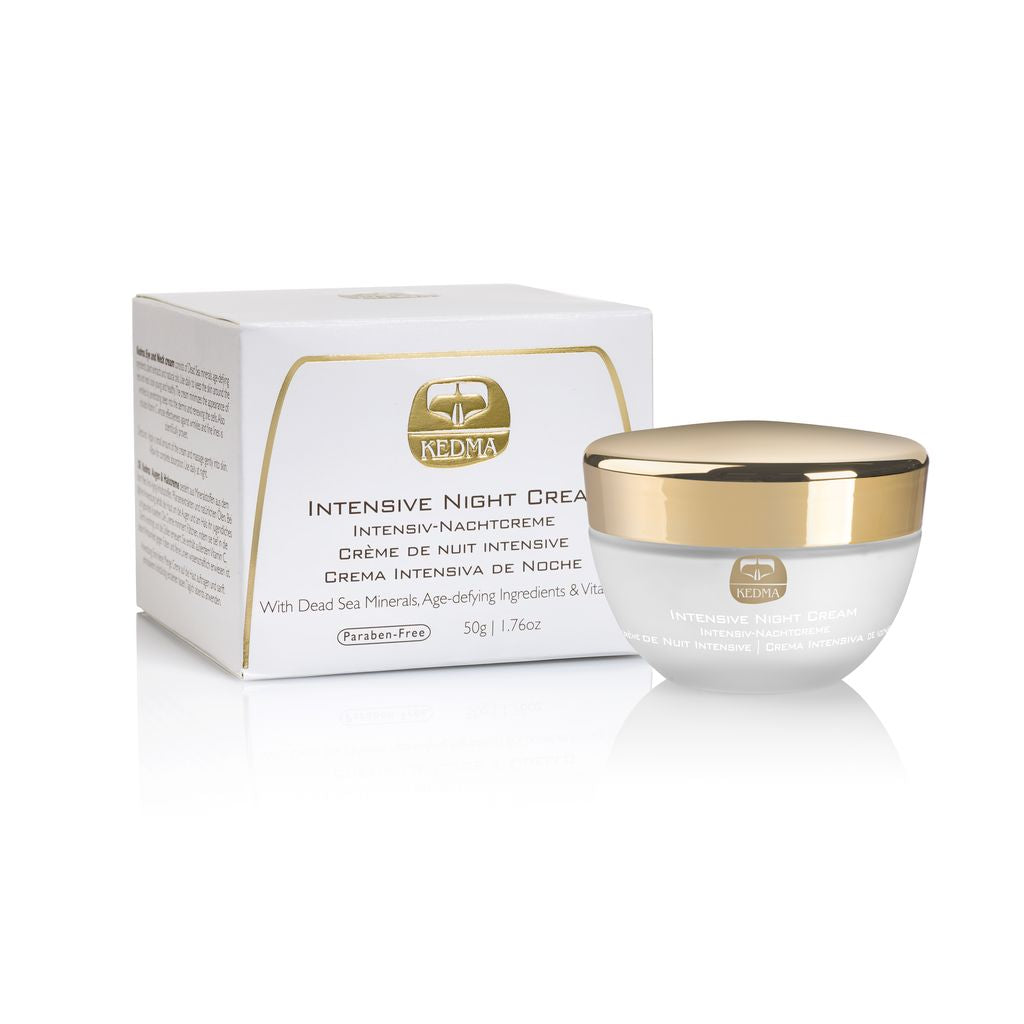 KEDMA INTENSIVE NIGHT CREAM　ケドマ　夜用クリーム Dead Sea Night Cream - Intensive Night Cream – KEDMA Cosmetics