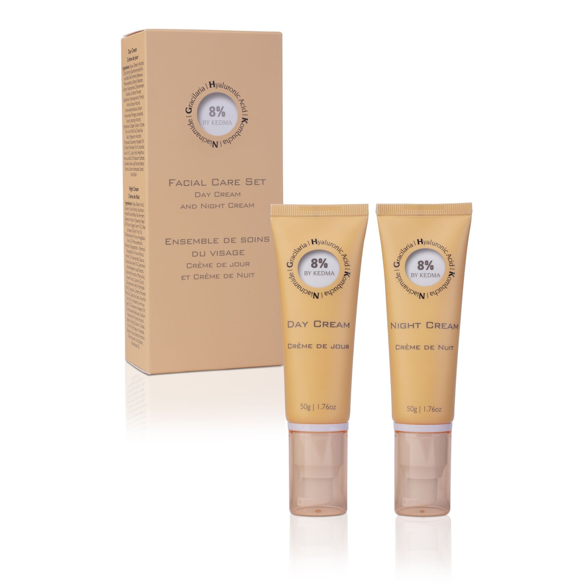 8% By Kedma Day & Night Cream Set