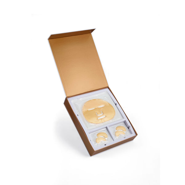 Golden Youth A Set of Gold Face and Eye Masks KEDMA Cosmetics