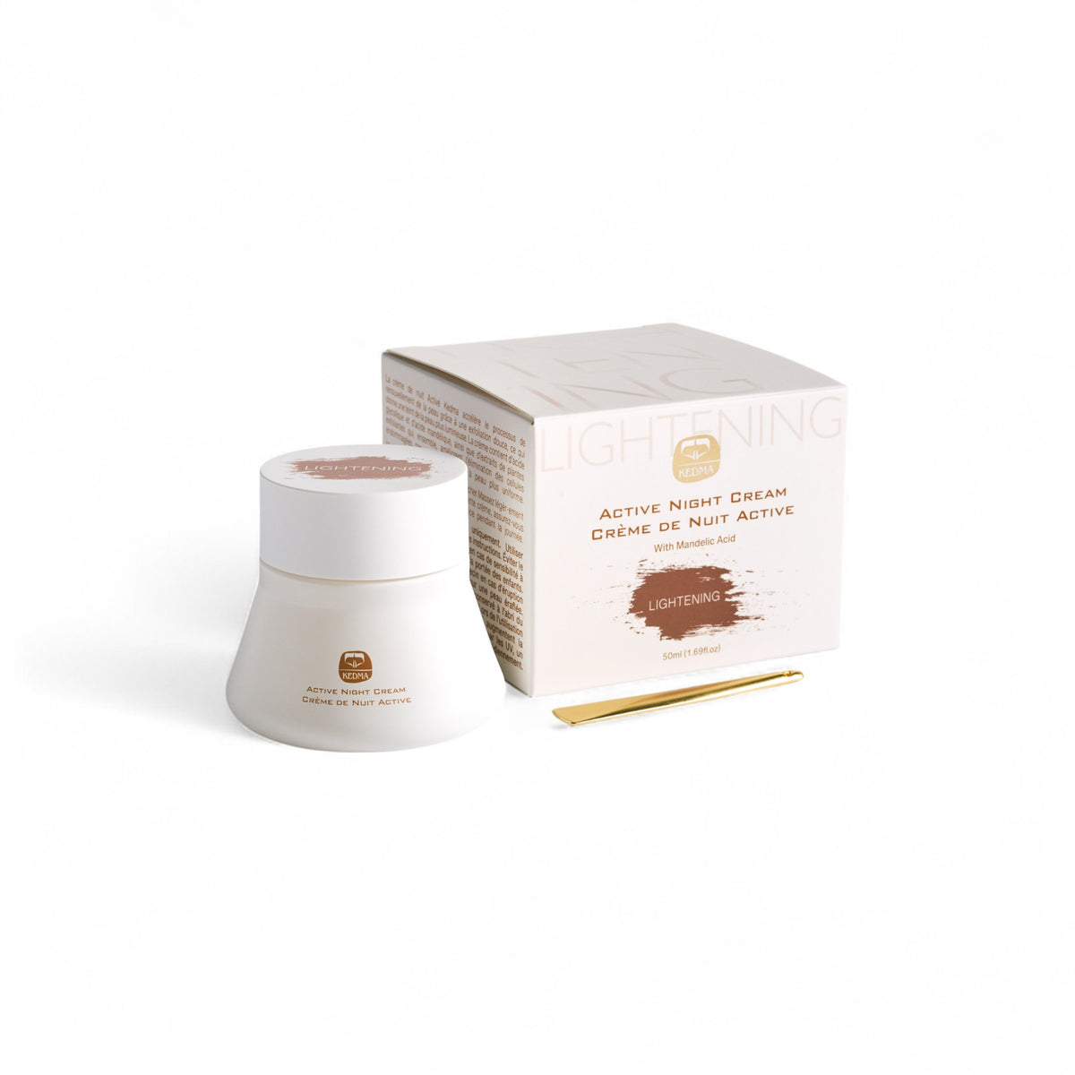 Kedma Glow Exfoliating Night Cream with Mandelic Acid