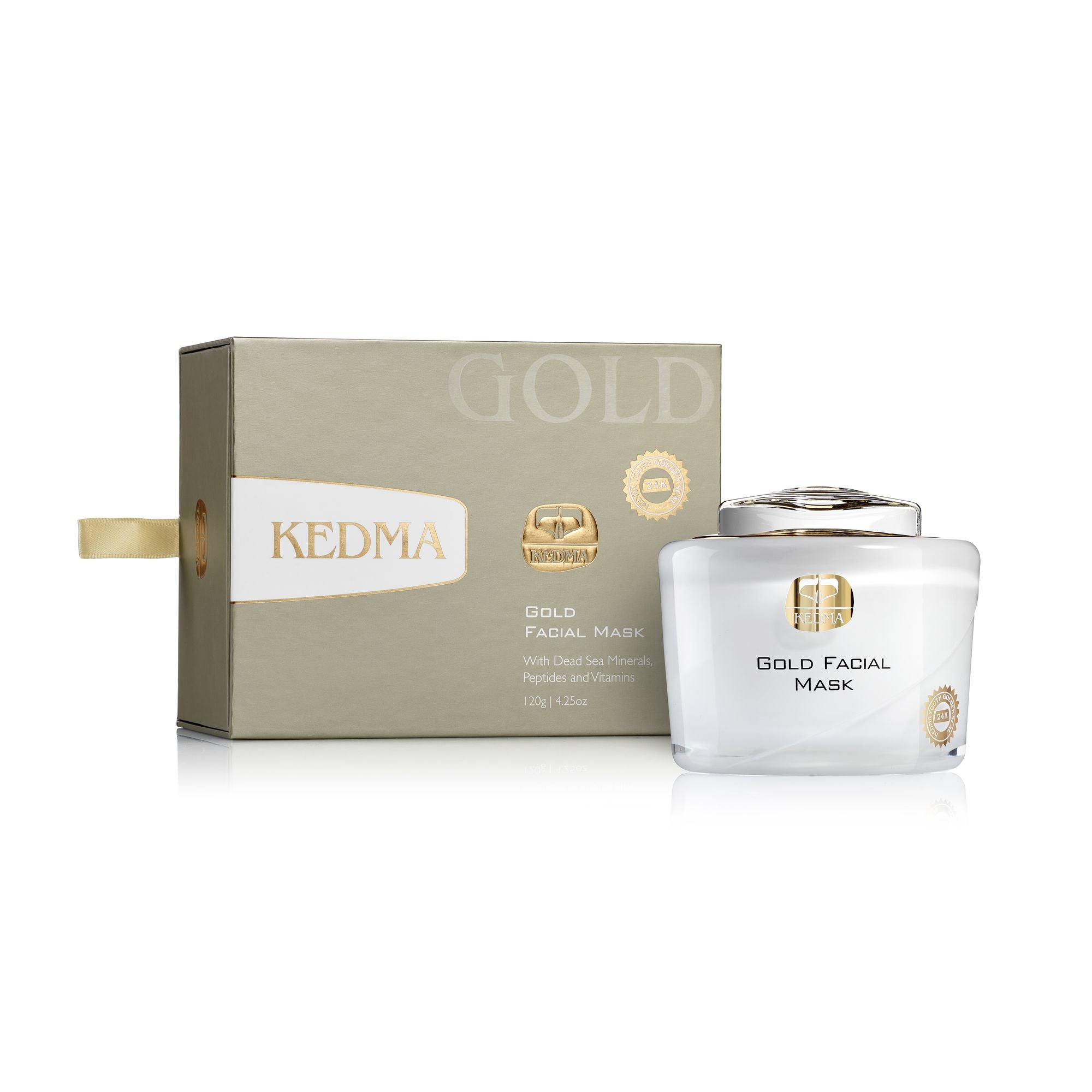 Dead Sea Mask - Dead Sea Face Mask with Gold – KEDMA Cosmetics