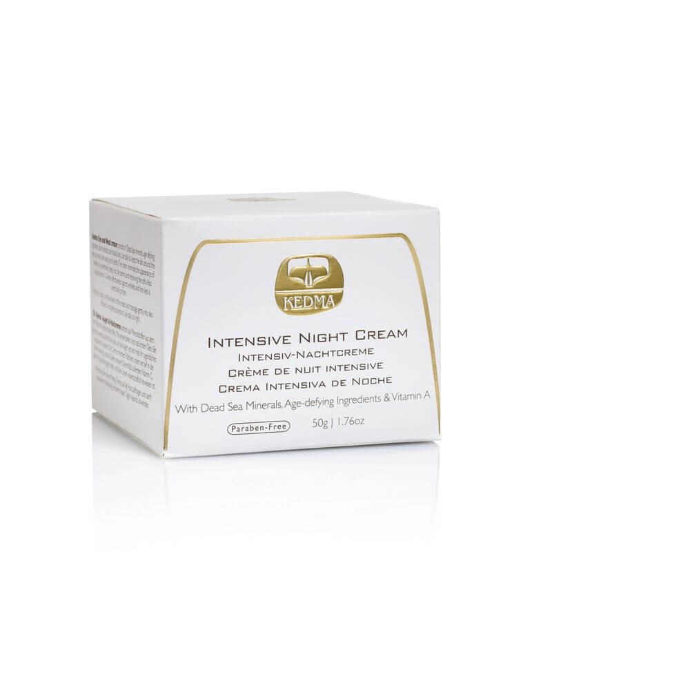 Dead Sea Night Cream - Intensive Night Cream – KEDMA Cosmetics
